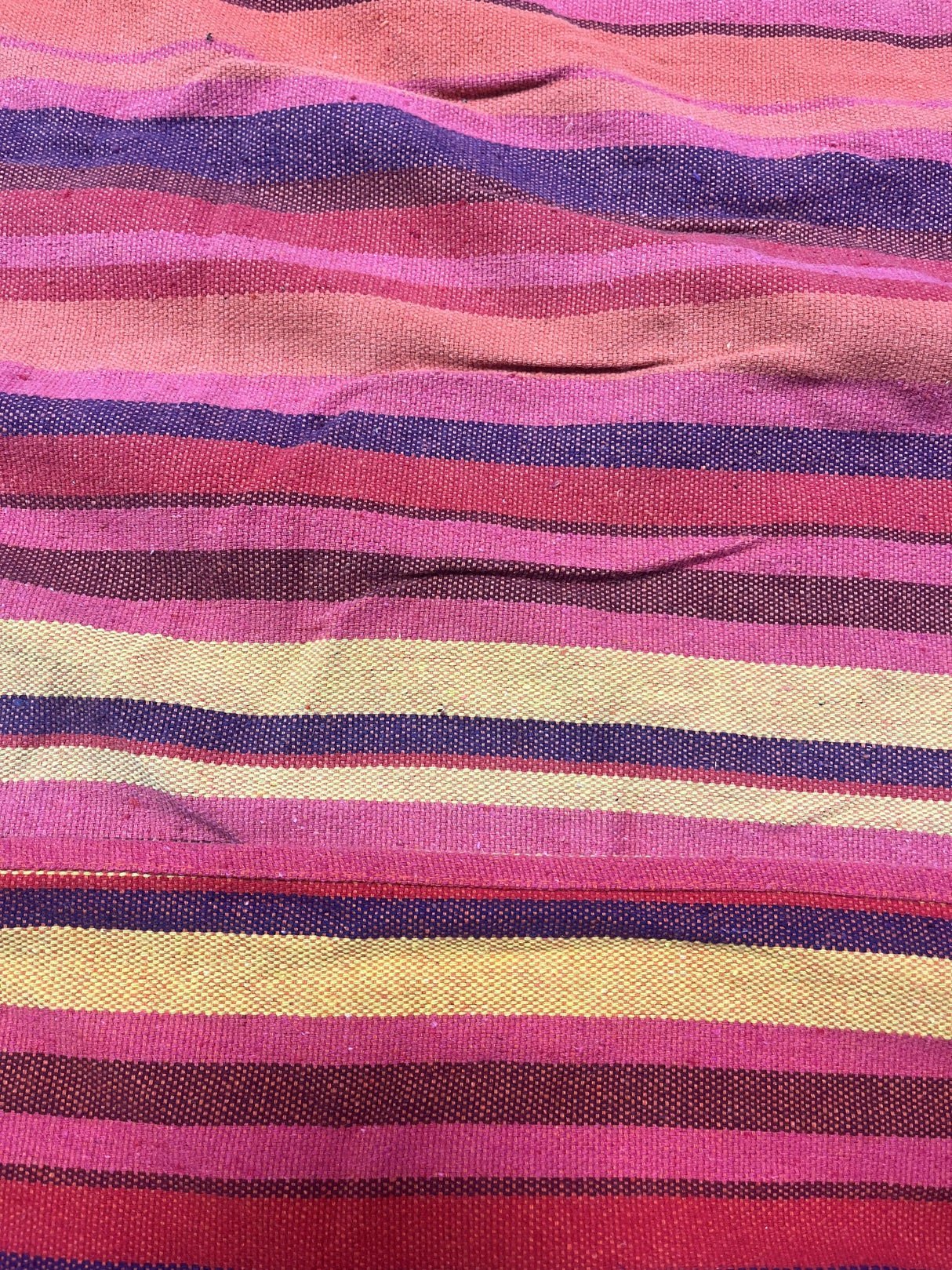 Faded hammock material