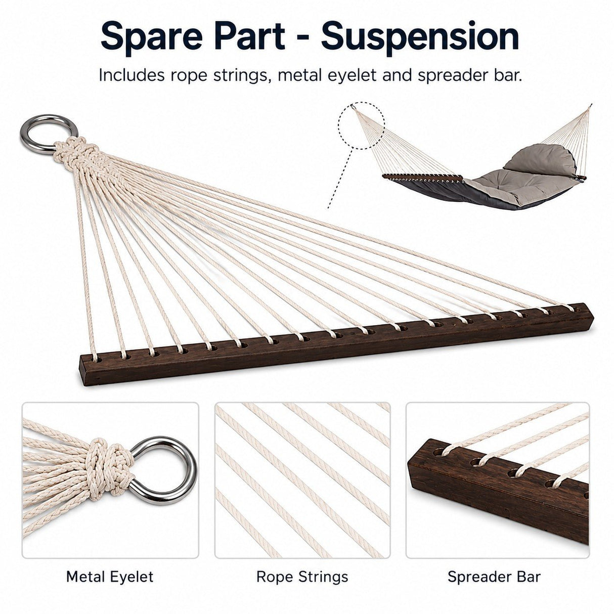 Fat Hammock REPLACEMENT PARTS