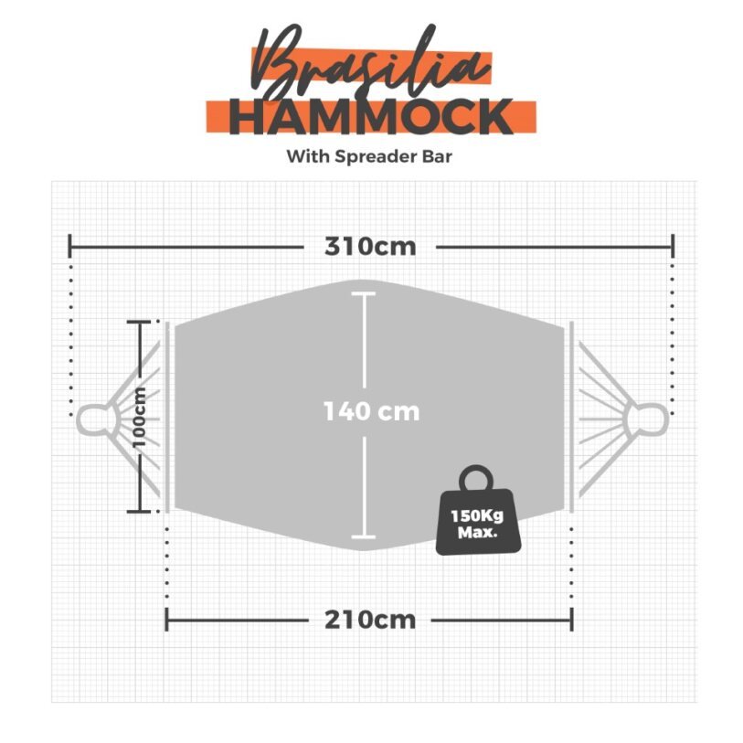 Amazonas Hammock Set Brasilia Apollo Hammock Set
