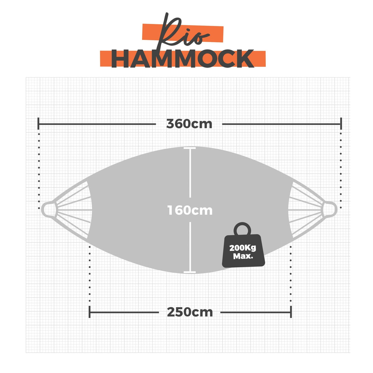 Amazonas Hammock Set Rio Arcus Set