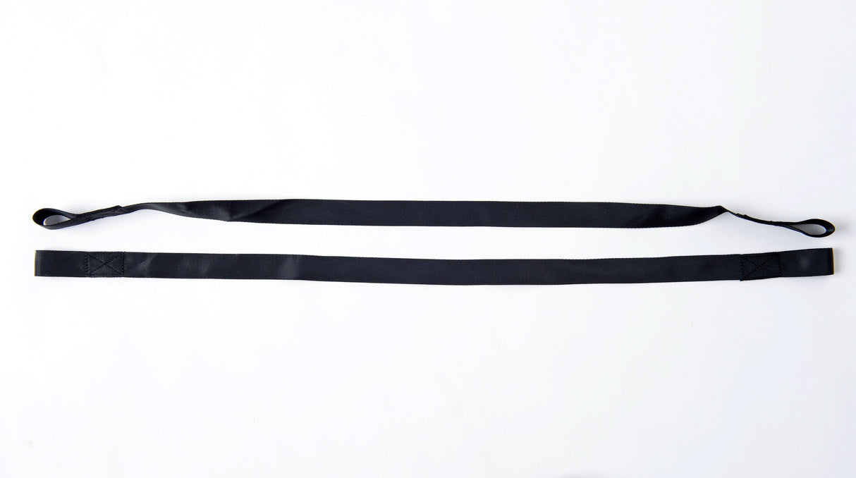 Black belt on a white background