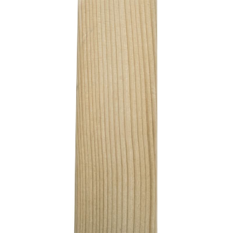 Beige woven mat on a white background