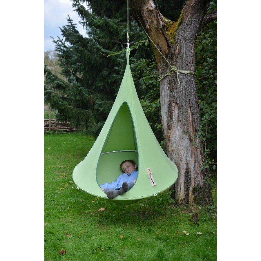 Cacoon Cacoon Bonsai Kids Hanging Nest Chair - Leaf Green - Simply Hammocks -  - 3