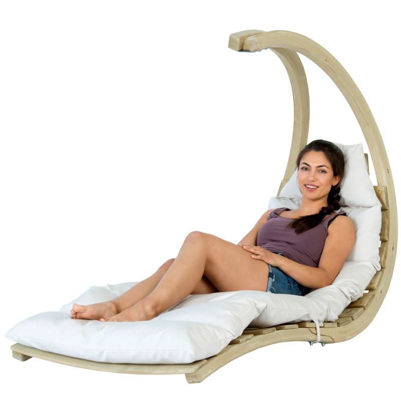 Hammock Chair - Swing Lounger - Creme