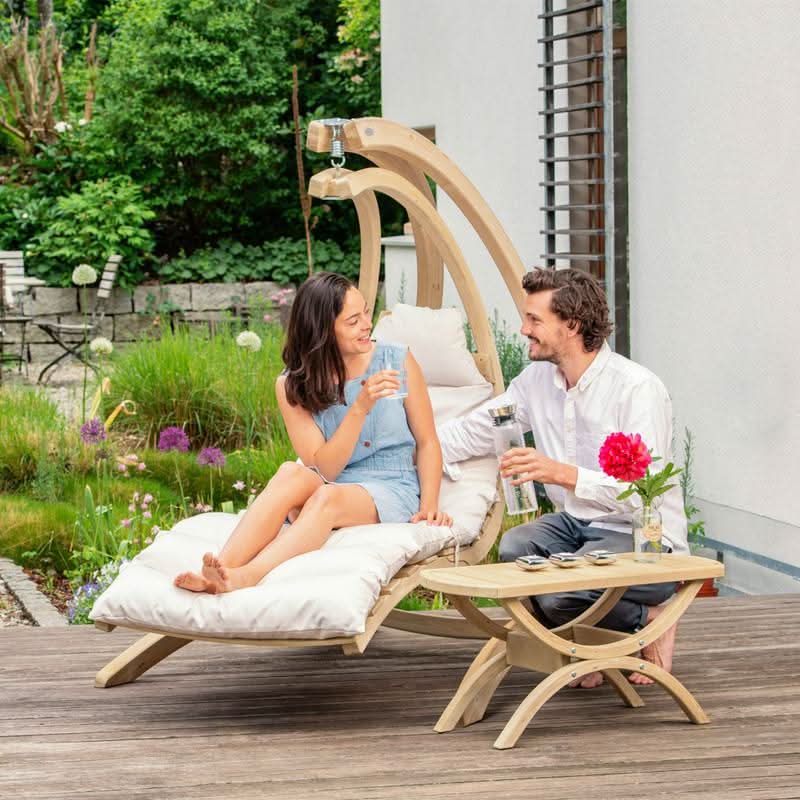 Hammock Chair - Swing Lounger - Creme