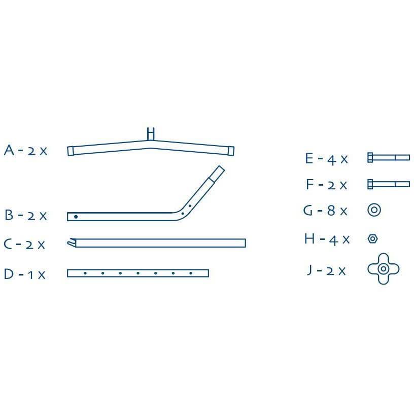 Amazonas Hammock Parts & Accessories SUMO ROCKSTONE REPLACEMENT PARTS