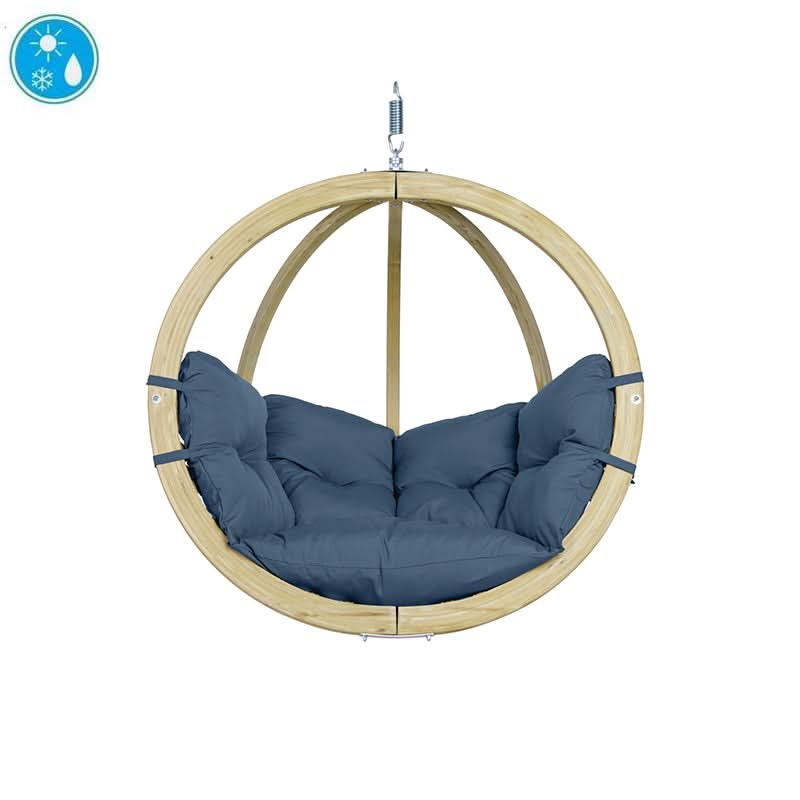 Amazonas Hanging Chair Globo Single Brisa Hanging Egg Chair (Weatherproof)