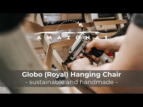 Globo Royal Verde Green Double Seater Hanging Chair (Weatherproof Cushion)