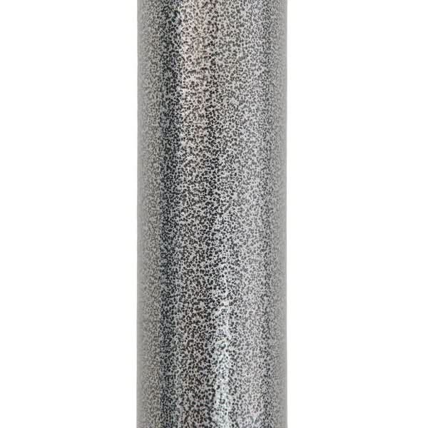 Textured cylindrical object on a white background