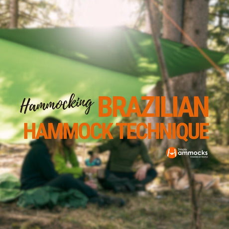 How to Lie Properly In Your Outdoor Hammock | Brazilian Lying Technique - Simply Hammocks