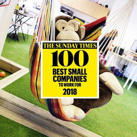We're a Sunday Times Top 100 Business 2018! | Simply Hammocks