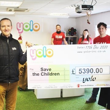 We raised £5390 for charity - Simply Hammocks