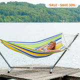 Advant Tonga Hammock and Metal Stand Set