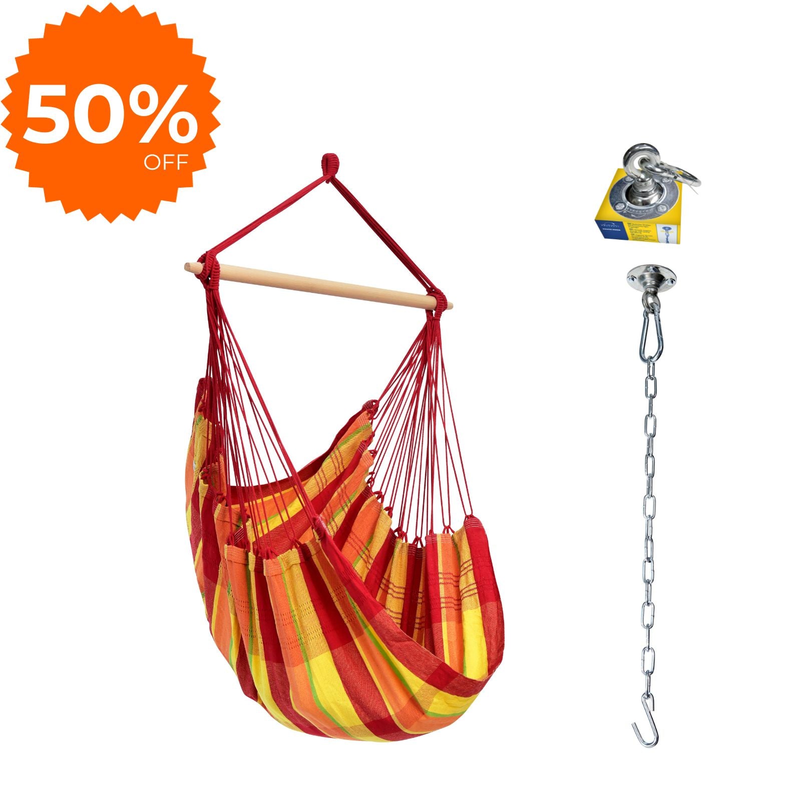 Brasil Hanging Chair Papaya Orange