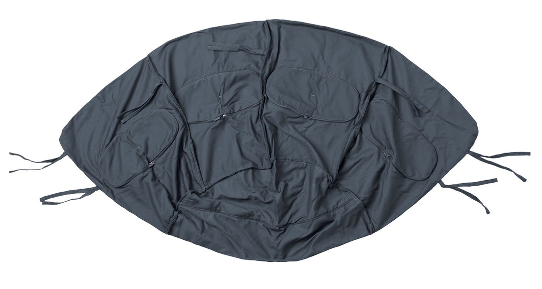 Globo Double Royal Seater Anthracite Pillowcase