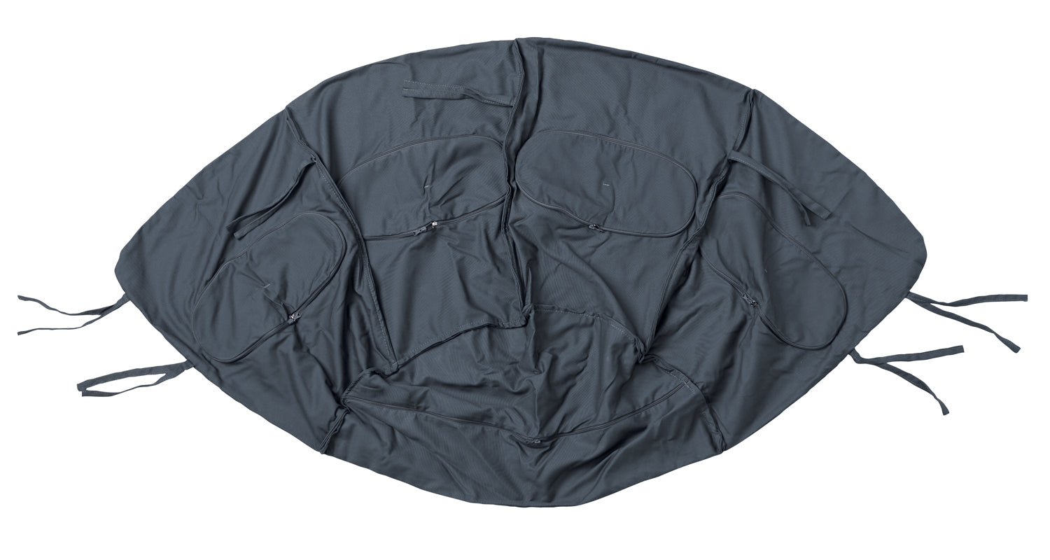 Globo Double Royal Seater Anthracite Pillowcase