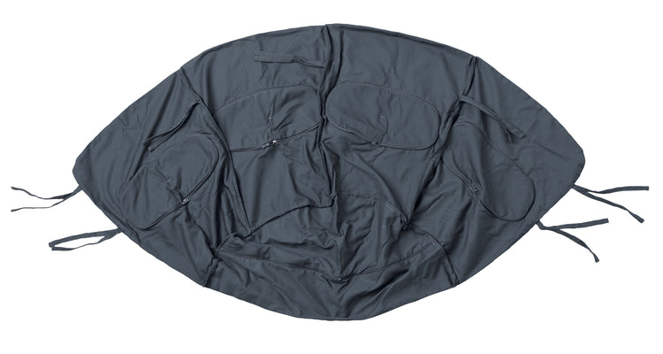 Globo Double Royal Seater Anthracite Pillowcase