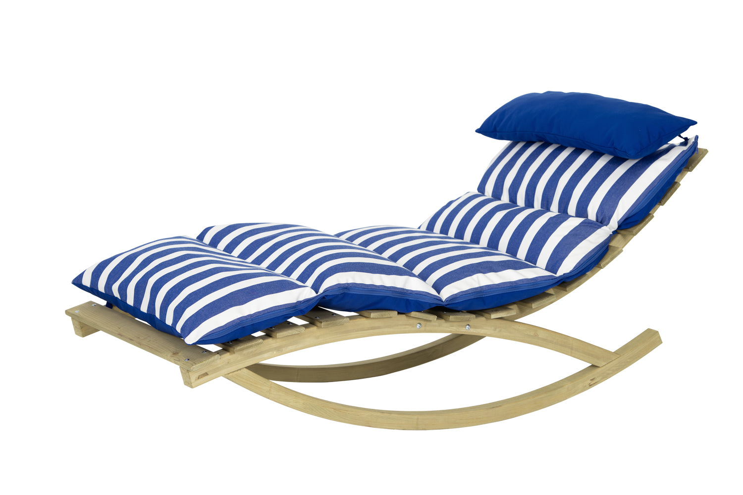 Rocking Lounger Blue