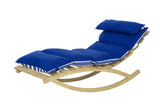 Rocking Lounger Blue
