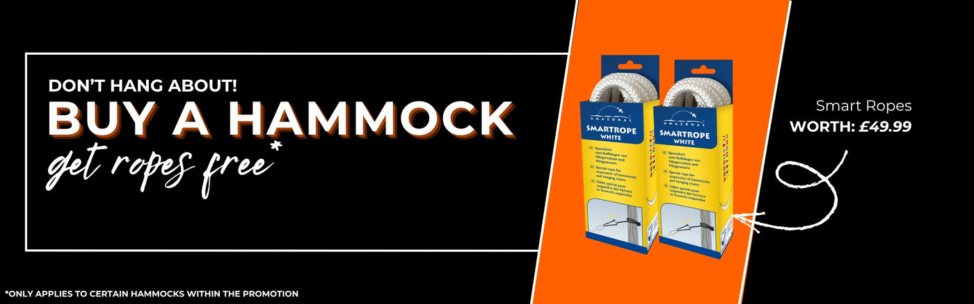 Promotional banner for Smart Ropes with text and product display on an orange and black background.