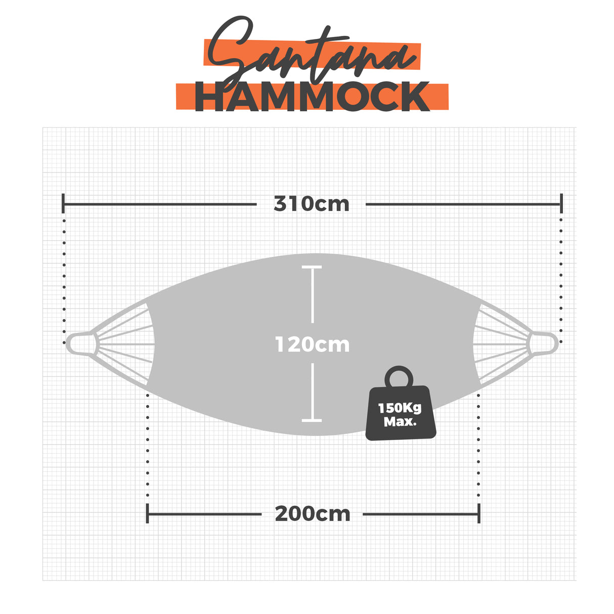 Santana Hammock Set