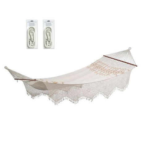 Palacio Boho Hammock with mart Ropes 