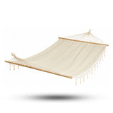 DISCONTINUED Jobek Graphik Fringe Ecru Natura Hammock