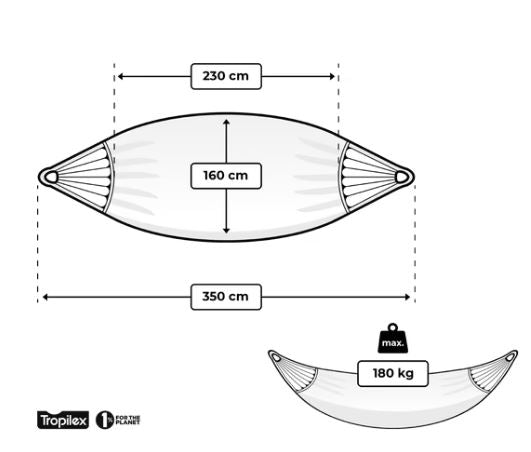 Tropilex Lemon Hammock Dimensions