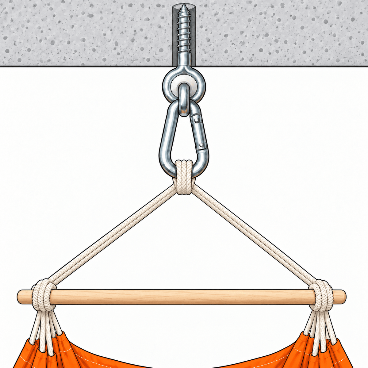 Jumbo Hammock Fixing