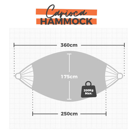 Amazonas Hammock Set Carioca Olymp Set