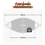 Amazonas Hammock Set Lambada Rockstone Hammock Set