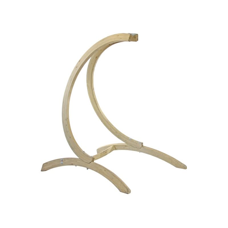 Wooden deer antlers on a white background
