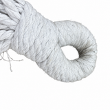 Close-up of the Samba Marine clearance hammock eyelet showing signs of use and loose threads