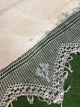 Mildew on hammock fringe