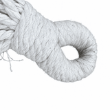 Close-up of the Samba Marine clearance hammock eyelet showing signs of use and loose threads