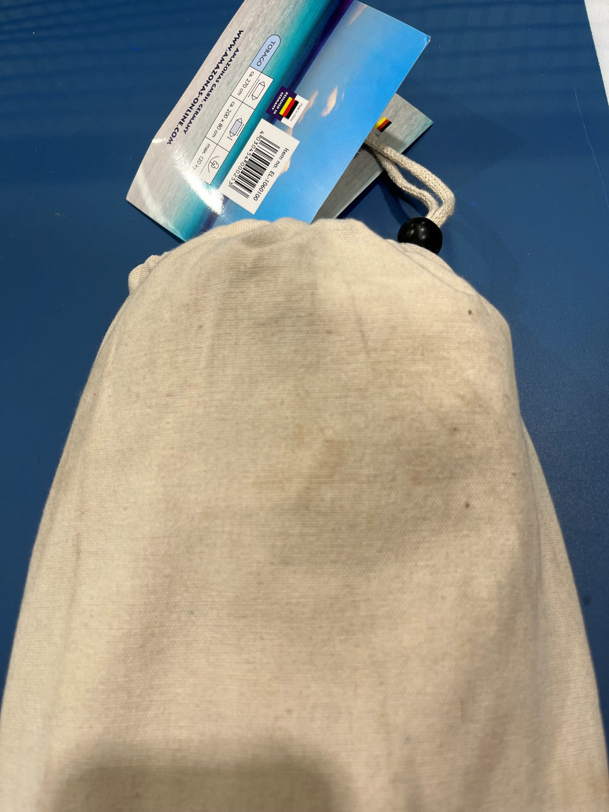 Tobago Natura hammock bag dirty