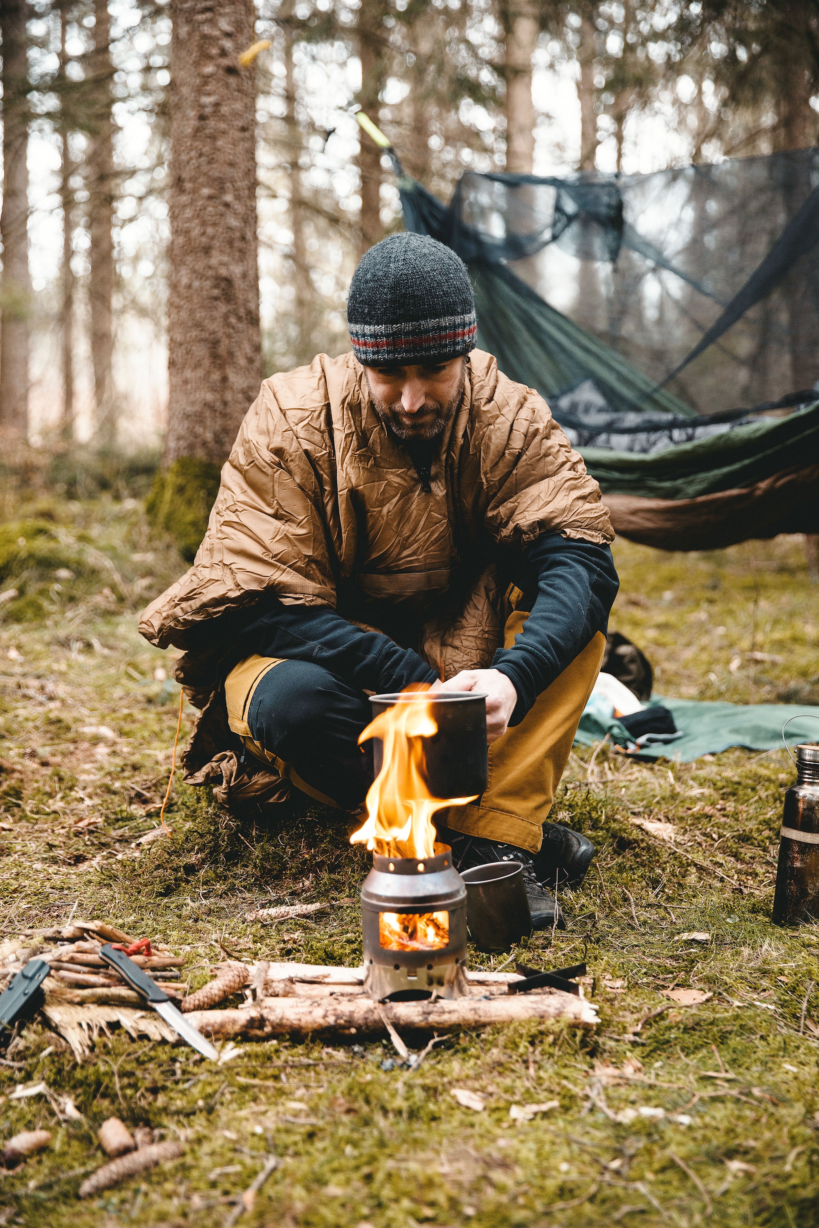 Underquilt Poncho Camping