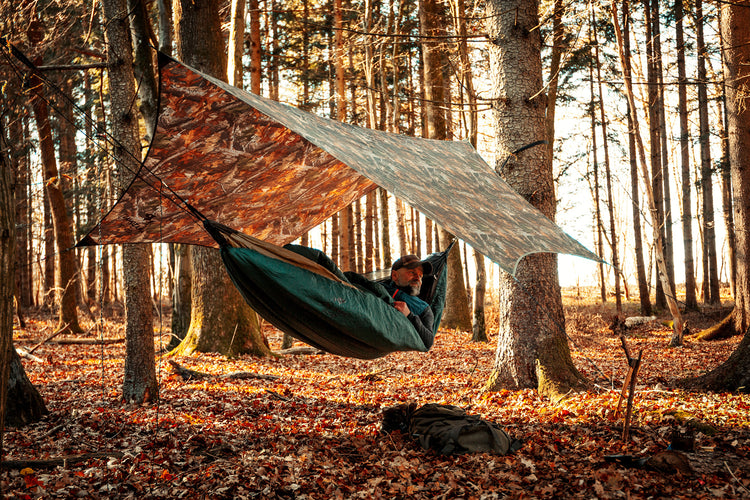 Underquilt Outside