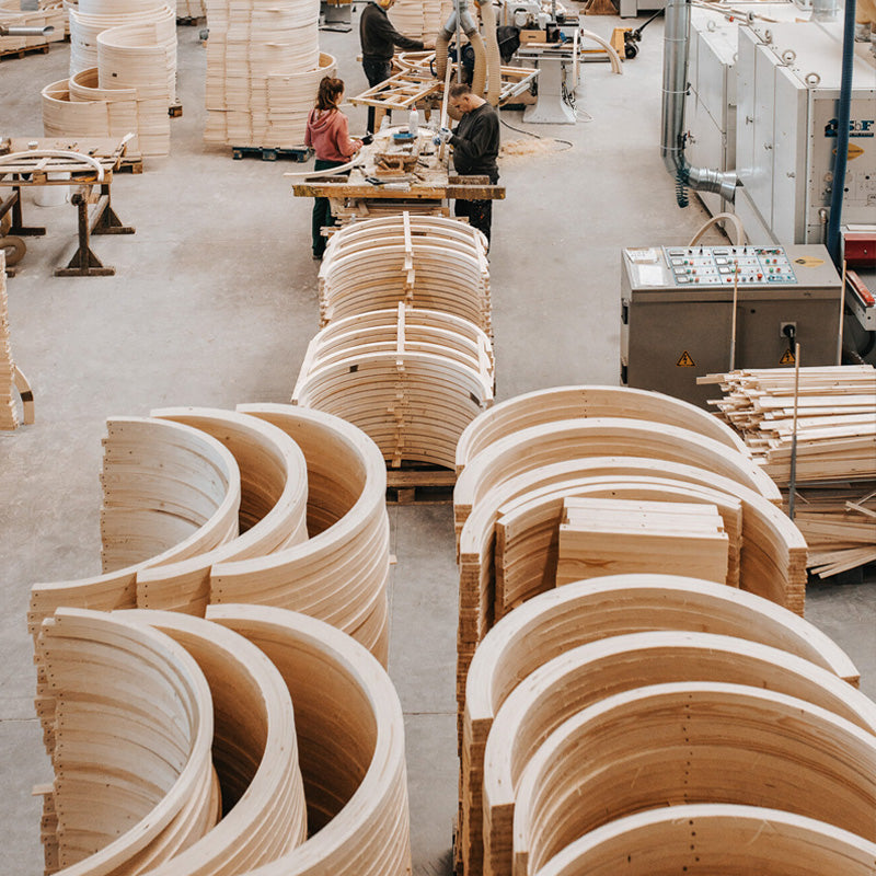 Globo Hanging Chair Sustainable Factory In Poland.