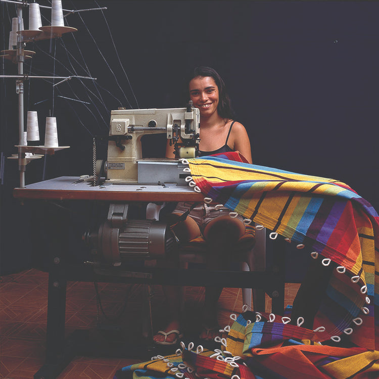 Handmade Barbados Rainbow Hammock