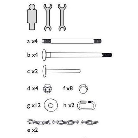 Amazonas Accessories ARCUS STAND REPLACEMENT PART A (x 1 piece)