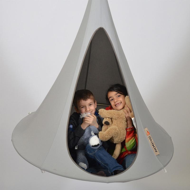 Cacoon Bebo Kids Hanging Nest Chair - Grey
