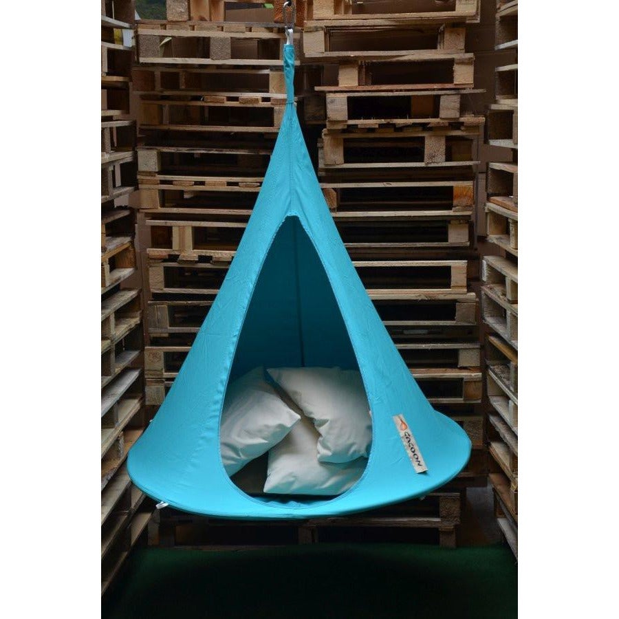 Cacoon Cacoon Bonsai Kids Hanging Nest Chair - Turquoise - Simply Hammocks -  - 2