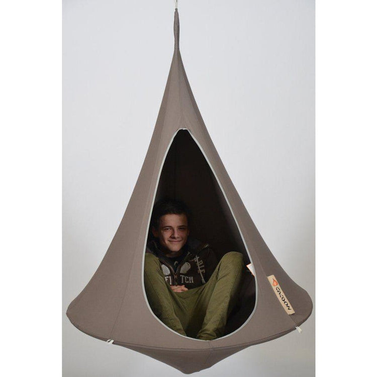 Cacoon Cacoon Bonsai Kids Hanging Nest Chair - Taupe - Simply Hammocks -  - 2