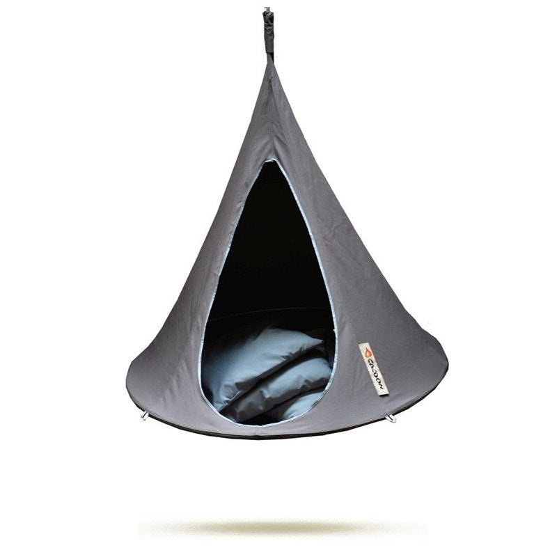 Cacoon Cacoon Bonsai Kids Hanging Nest Chair - Taupe - Simply Hammocks -  - 1