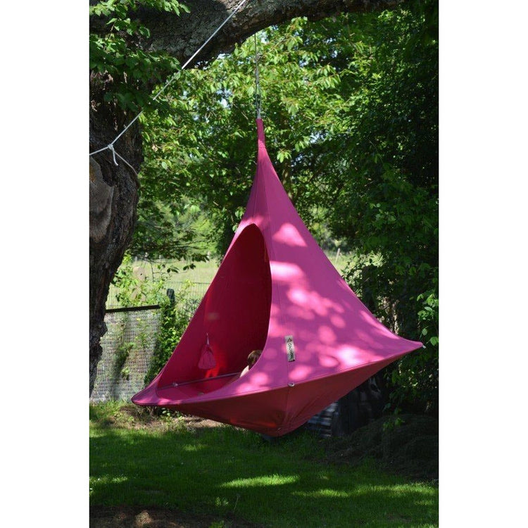 Cacoon Cacoon Double Hanging Nest Chair - Fuschia - Simply Hammocks -  - 2