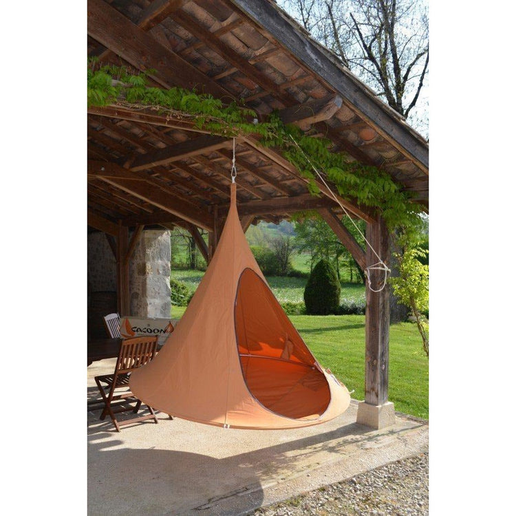 Cacoon Cacoon Double Hanging Nest Chair - Orange Mango - Simply Hammocks -  - 2