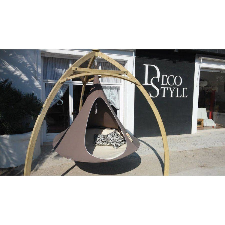 Cacoon Cacoon Double Hanging Nest Chair - Taupe - Simply Hammocks -  - 3