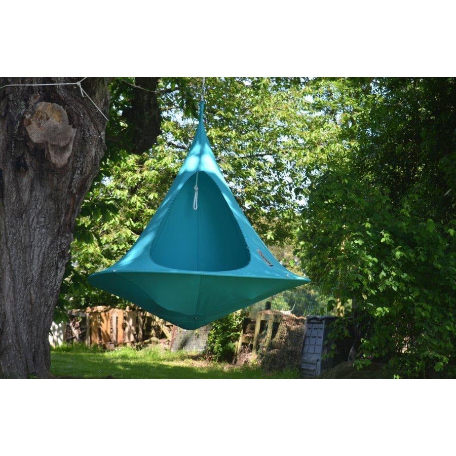 Cacoon Cacoon Double Hanging Nest Chair - Turquoise - Simply Hammocks -  - 2