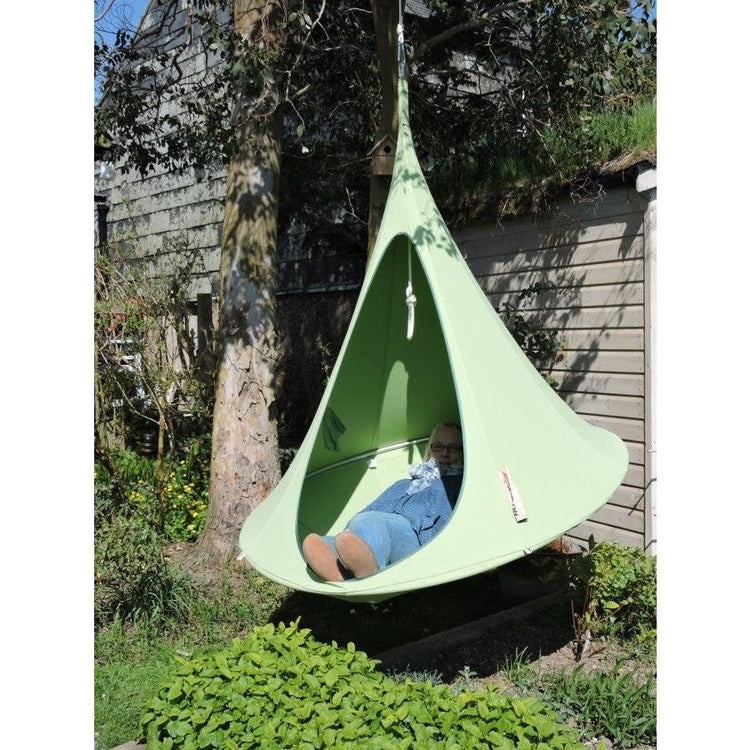 Cacoon Cacoon Single Hanging Nest Chair - Leaf Green - Simply Hammocks -  - 3